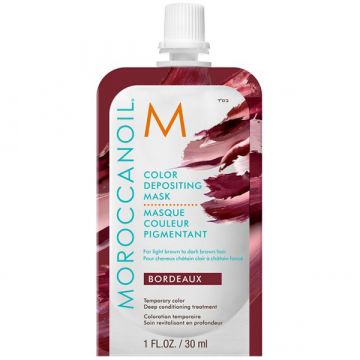 Masca de par nuantatoare Moroccanoil Bordeaux 30ml