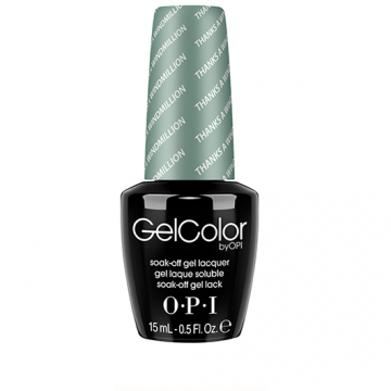 Opi Gelcolor Semipermanent Nail Polish Thanks A Windmillion15 ml