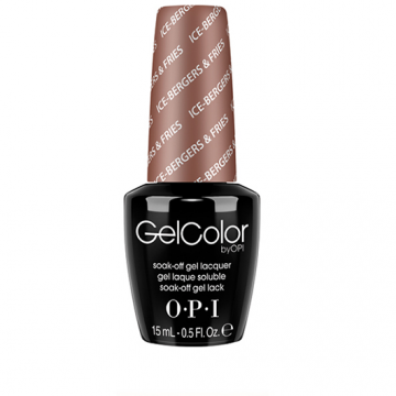 Lac De Unghii Semipermanent Opi Gelcolor Ice-Bergers & Fries 15Ml