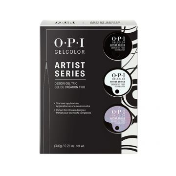 Uv Gelcolor Opi Art Series gél lakk készlet UV lámpának 1 készlet