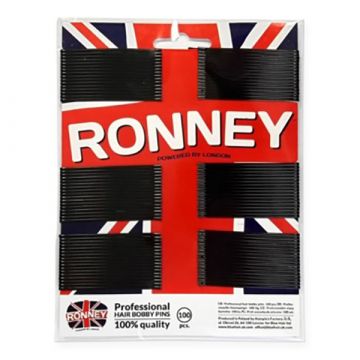 Hair Pins Ronney black 6cm 100 buc