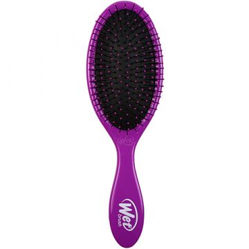 Wet Brush Detangler Decals Peace Purple Hajkefe