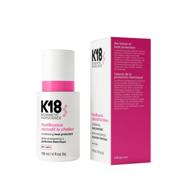 Спрей за Коса K18 HeatBounce, без Изплакване, с Термична Защита, 118 мл