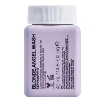 Sampon violet Kevin Murphy Blond Angel Wash pentru par blond 40ml XpertBeauty