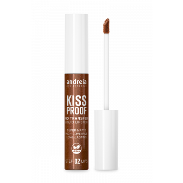 Andreia Makeup Kiss Proof 22 Krémes rúzs, Brown Glitz, 8ml