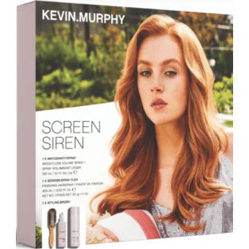 Set de par Kevin Murphy Screen Siren Kit, pentru volum, 150ml+400ml+perie XpretBeauty