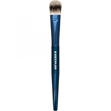 Pensula profesionala plata Kryolan Blue Master Foundation Brush pentru fond de ten Xpert Beauty