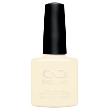 Lac de unghii semipermanent CND Shellac White Button Down 7.3ml