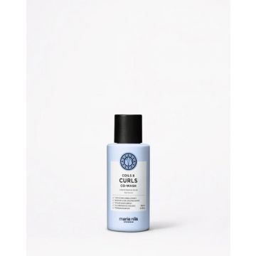 Sampon balsam de par Maria Nila Coils & Curls Co-Wash pentru curatare, 100ml Xpert Beauty