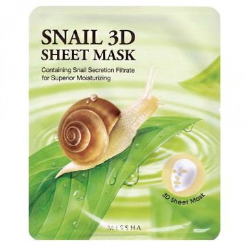 Masca de fata Missha Snail 3D 23g