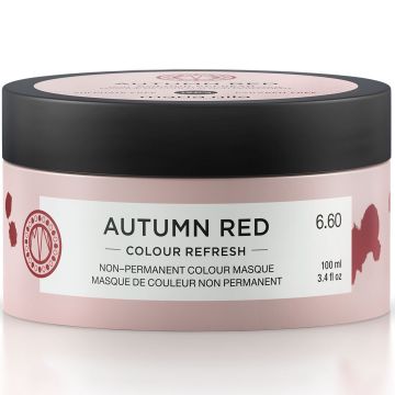 Оцветяваща маска за коса Maria Nila Colour Refresh Autumn Red 6.60 100мл