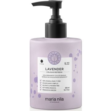 Masca de par nuantatoare Maria Nila Colour Refresh Lavender 9.22 300ml