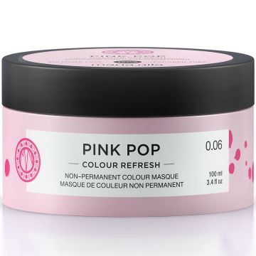 Masca de par nuantatoare Maria Nila Colour Refresh Pink Pop 0.06 100ml