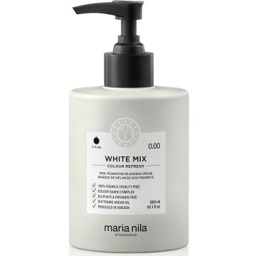 Masca de par nuantatoare Maria Nila Colour Refresh White Mix 0.00 300ml