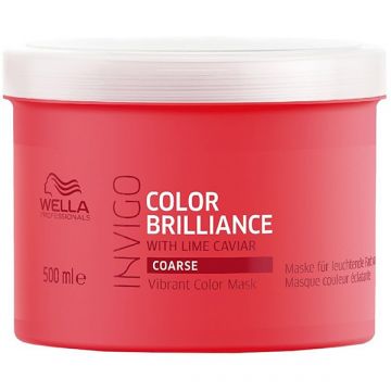 Wella Professionals Invigo Color Brilliance Hajmaszk vastag szálú hajra 500ml