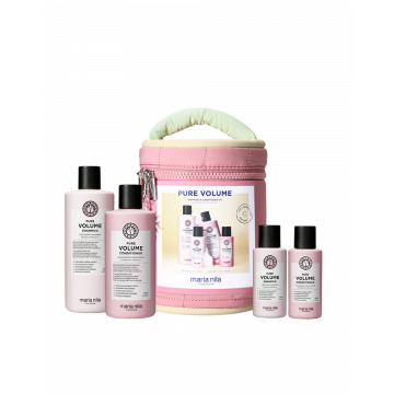 Set de par Maria Nila Beauty Bag Pure Volume, 350ml+300ml+2x100ml Xpert Beauty