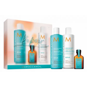 Комплект за коса Moroccanoil Repair, 2x250мл+25мл+10мл