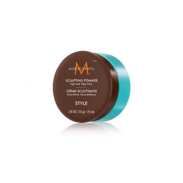 Pomada de par Moroccanoil Sculpting Pomade, cu fixare puternica, 75ml