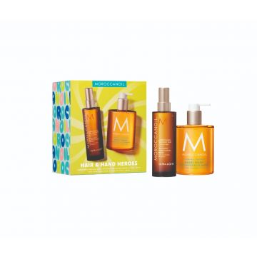 Set de par si maini Moroccanoil Treatment Mist + Hand Wash 100ml+360ml