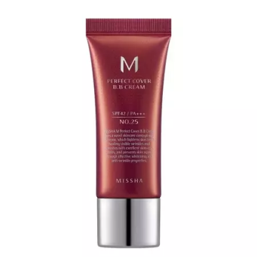 BB Cream Missha Perfect Cover SPF42/PA+++ No.25 Warm Beige 20ml