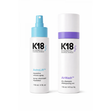 Pachet K18 Airwash & Astrolift 2x118ml