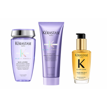 Pachet Kerastase Blond Absolu Trio 2x250ml+30ml