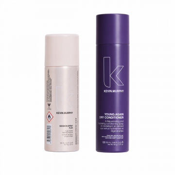 Pachet Kevin Murphy Session Spray Flex + Young Again 100ml+250ml