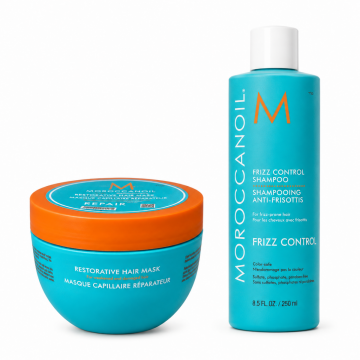 Moroccanoil Frizz Control + Repair 2x250мл опаковка