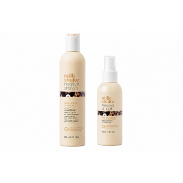 Pachet Milkshake Integrity & Strength Nourishing + Split Ends Savior 300ml+100ml Xpert Beauty