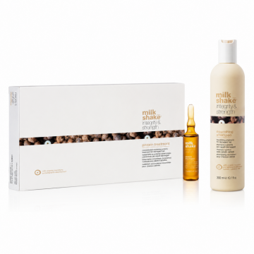 Pachet Milkshake Integrity & Strength Nourishing + Repair Fiole 300ml+8x10ml Xpert Beauty