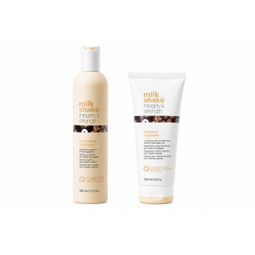 Pachet Milkshake Integrity & Strength Nourishing + Intensiv Treatment 300ml+200ml Xpert Beauty