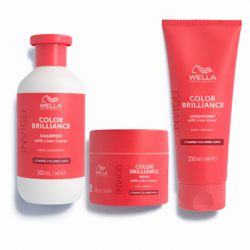 Pachet Wella Professionals Invigo Color Brilliance Coarse 300ml+200ml+150ml