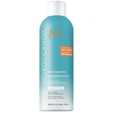 Сух Шампоан Moroccanoil Light Tones Hair за светли нюанси на косата 323мл
