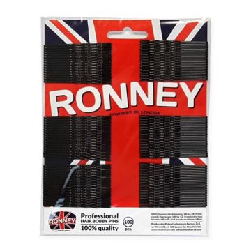 Ronney Hair Pins Black 100pcs