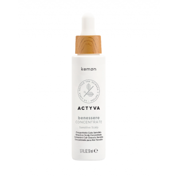 Tratament de par Kemon Actyva Benessere Concentrate, pentru scalp sensibil, 50ml XpertBeauty