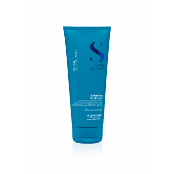Balsam de par Alfaparf Semi Di Lino Curls Enhancing Conditioner, pentru par cret, 200ml