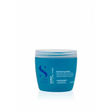 Masca de par Alfaparf Semi Di Lino Curls Enhancing Mask, pentru par cret, 500ml
