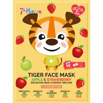 Masca de fata 7th Heaven Tiger cu extract de mere si kiwi 26.6g Xpert Beauty