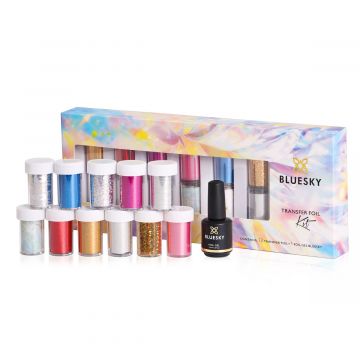 Kit folii transfer Bluesky pentru design XpertBeauty