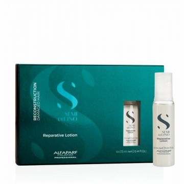 Lotiune de par Alfaparf Milano Semi Di Lino reparatoare 6x13ml