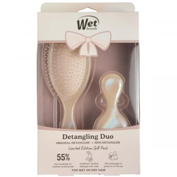 Set perii de par Wet Brush Detangling Duo, pentru descurcarea parului Xpert Beauty