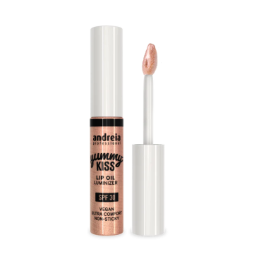 Ulei de buze Iluminator Andreia Yummy Kiss - 04 Perfect Nude, 7ml Xpert Beauty