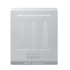 Set Fiole Doctor Babor Ampoule Serum Concentrate cu acid hialuronic, peptide si betaglucan 3x2ml