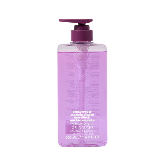 Bath & Body Gel de Dus Ciroa cu Afine si Miere de Manuka 500ml