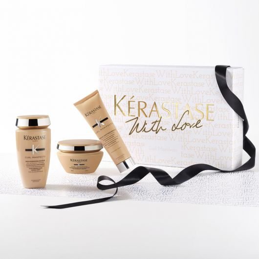 Set Kerastase Curl Manifesto With Love pentru par ondulat 250ml+