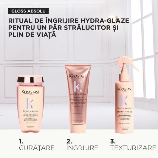 Set Kerastase Gloss Absolu Fondant 2x250ml+190ml