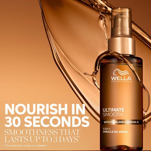 Ulei de par Wella Professionals Ultimate Smooth, pentru par uscat