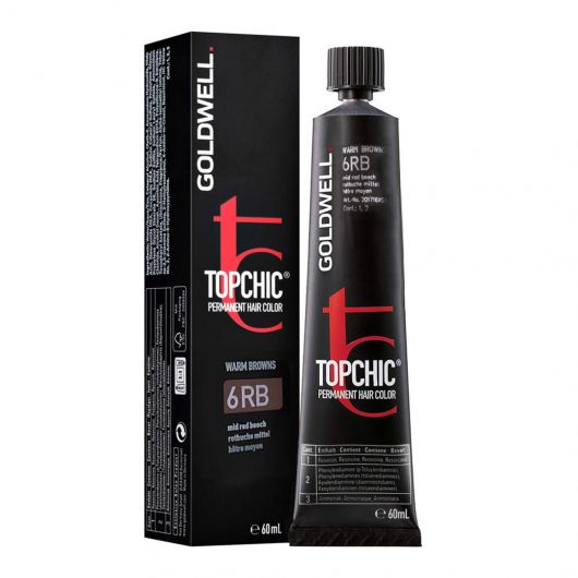 vopsea Vopsea de par permanenta Goldwell Topchic 6RB 60ml
