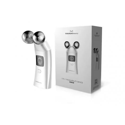 TOUCHBeauty TB-1788 グレー Aparat cu microcurent anti-aging TOUCHBeauty 3 In 1 Facial Beauty