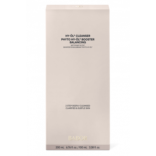 face cleanser machine Set demachiere Babor HY-ÖL Cleanser Phyto HY-ÖL Booster Balancing 200ml+100ml